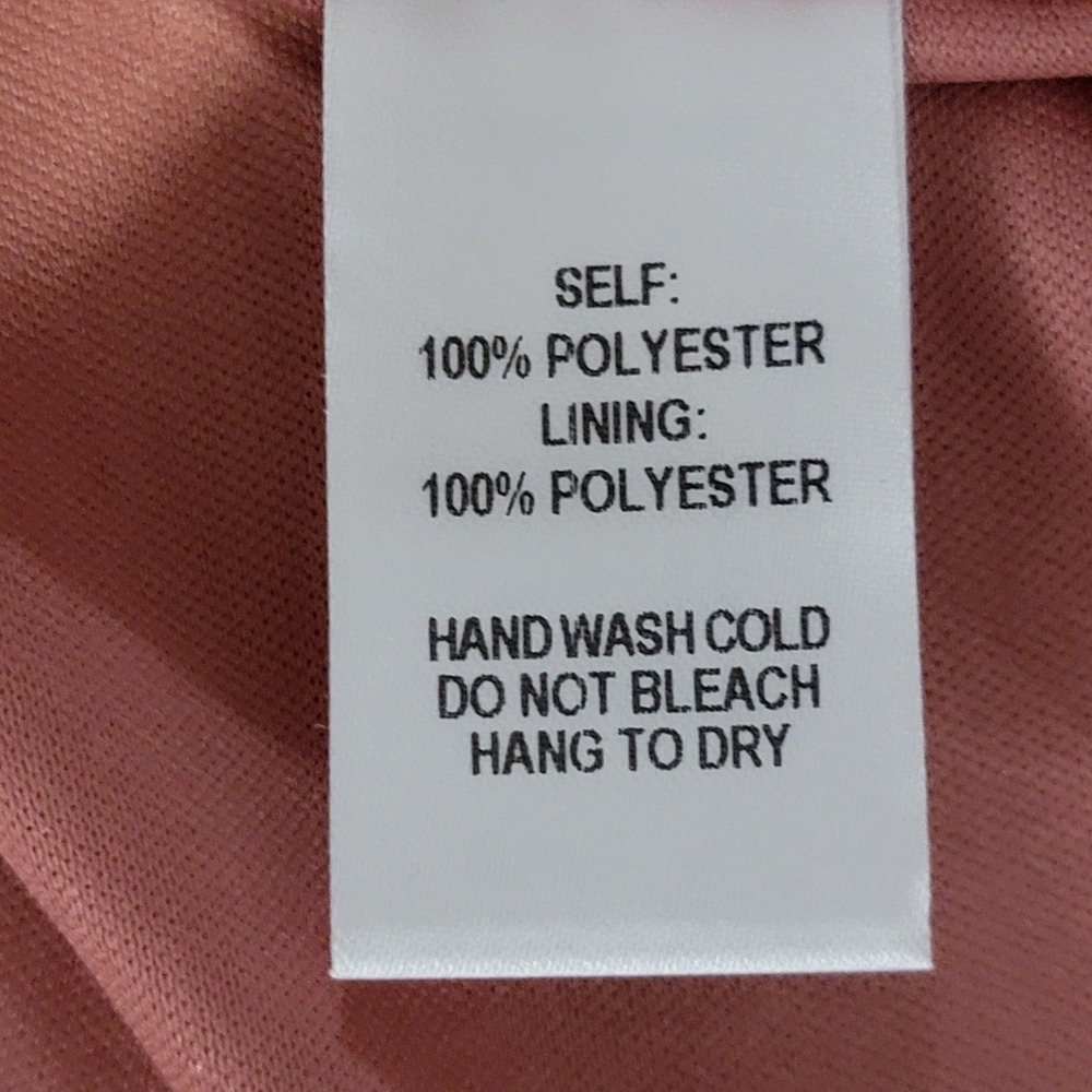 Lulus Days of Beauty Skater Dress XS Pink Burnout Floral Surplice V-Neck Mini - Picture 9 of 12